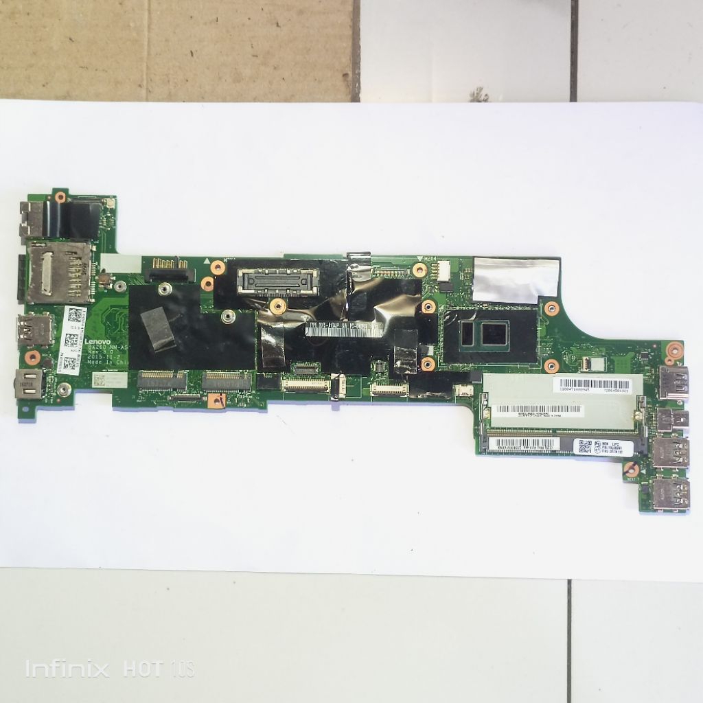 Motherboard mainboard mesin mati lenovo thinkpad x260 series intel i3 gen 6 ori