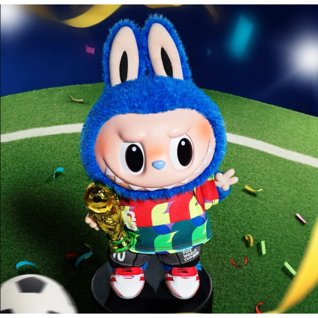 THE MONSTERS × FIFA SERIES-Catch the Win Vinyl Plush Doll