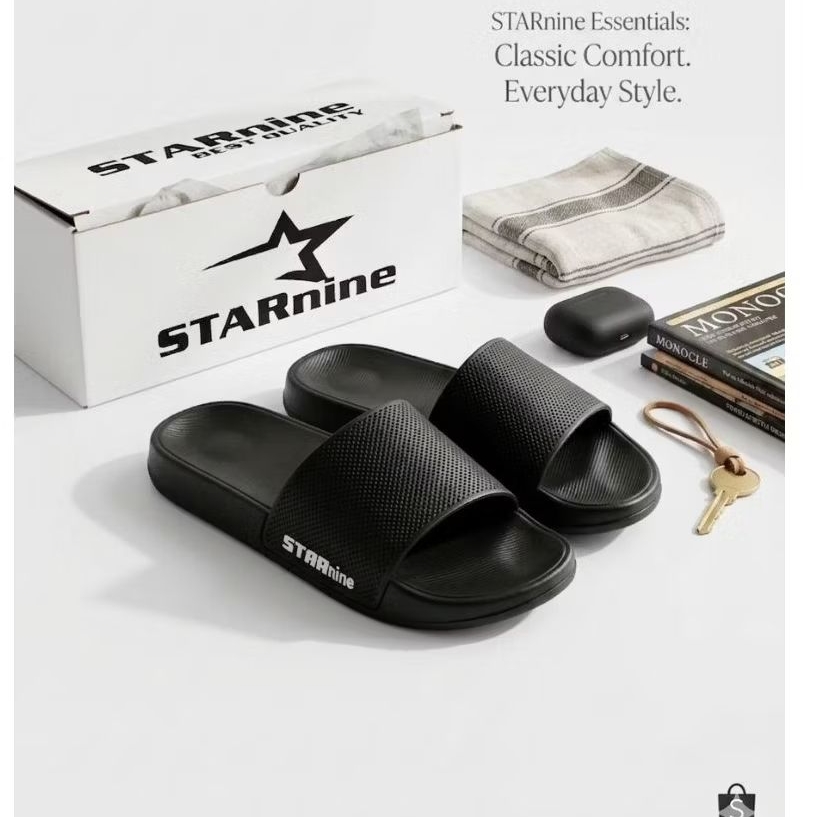 sandal slop ringan dan empuk/sandal pria/sandal distro