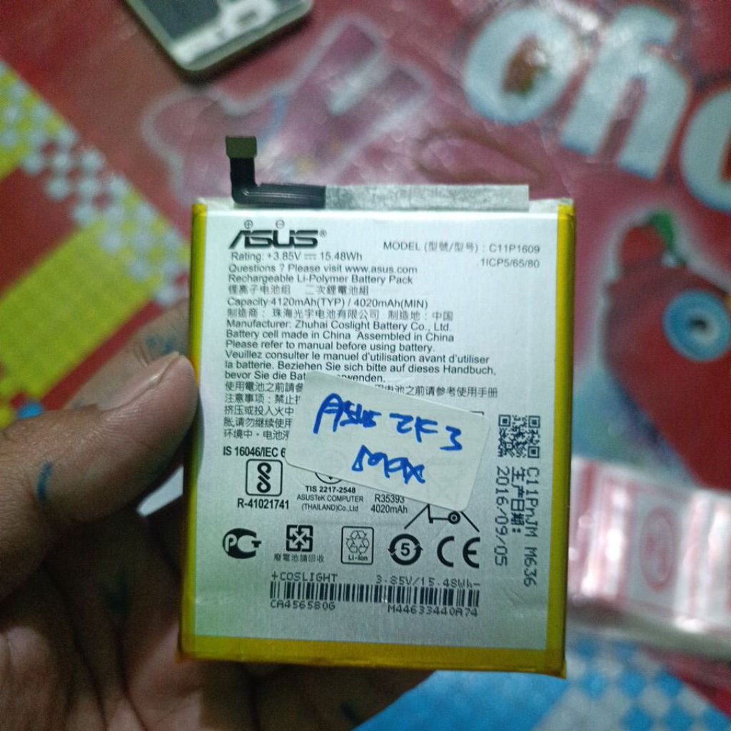 Baterai Asus Zenfone 3Max ORI copotan