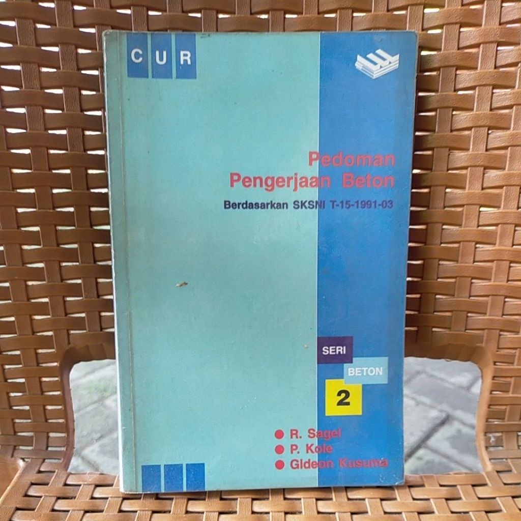 pedoman pengerjaan beton / seri beton 2 / bekas / original