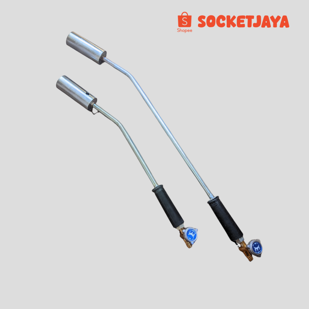 Kompor Blower Gas LPG Alat Bakar Rumput Kompor Tikus Bakar Kulit Sapi 55 cm dan 75 cm Gas Torch Burn