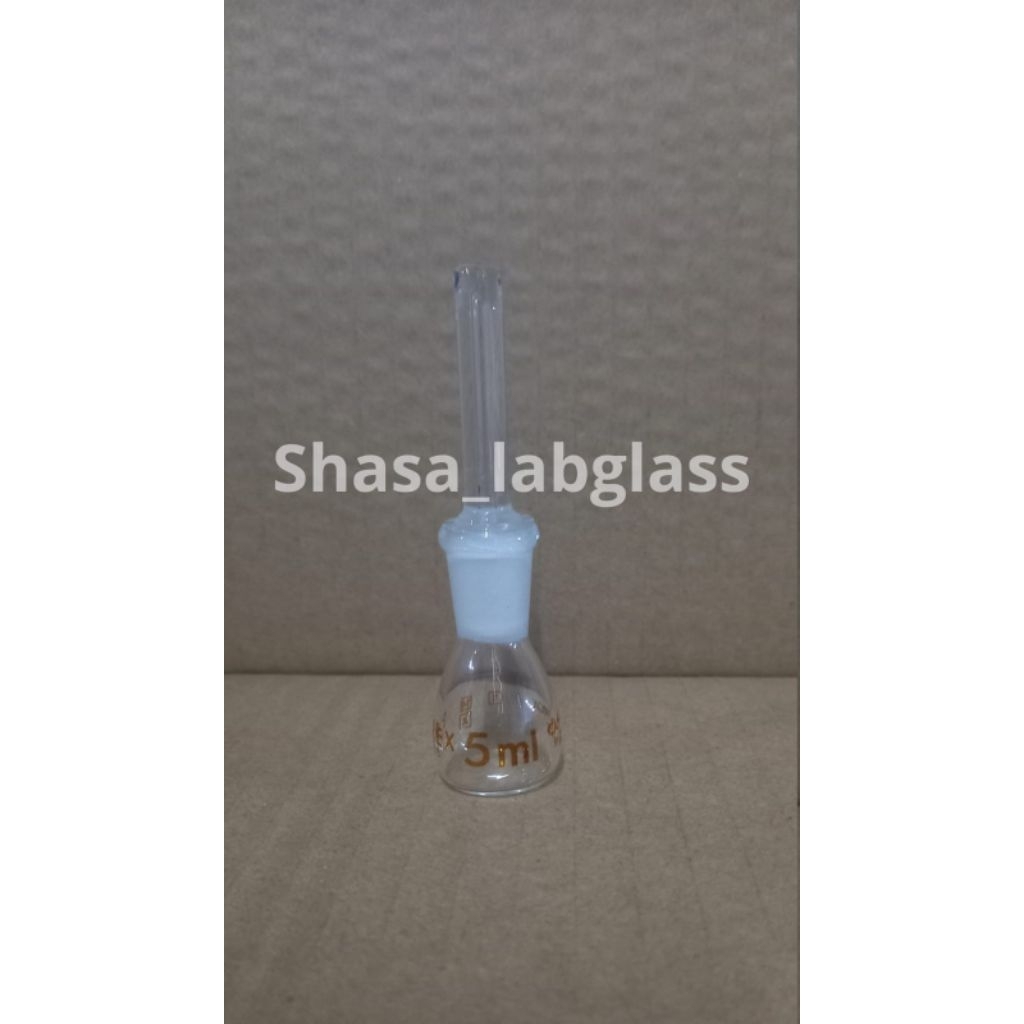 Picnometer-Piknometer Plus Tutup 5ml Pyrex Class A
