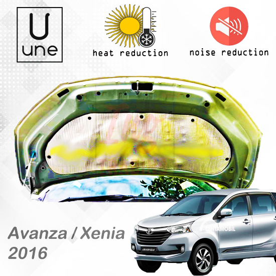 Peredam panas kap mesin mobil Avanza/Xenia 2016-2020 Full kap