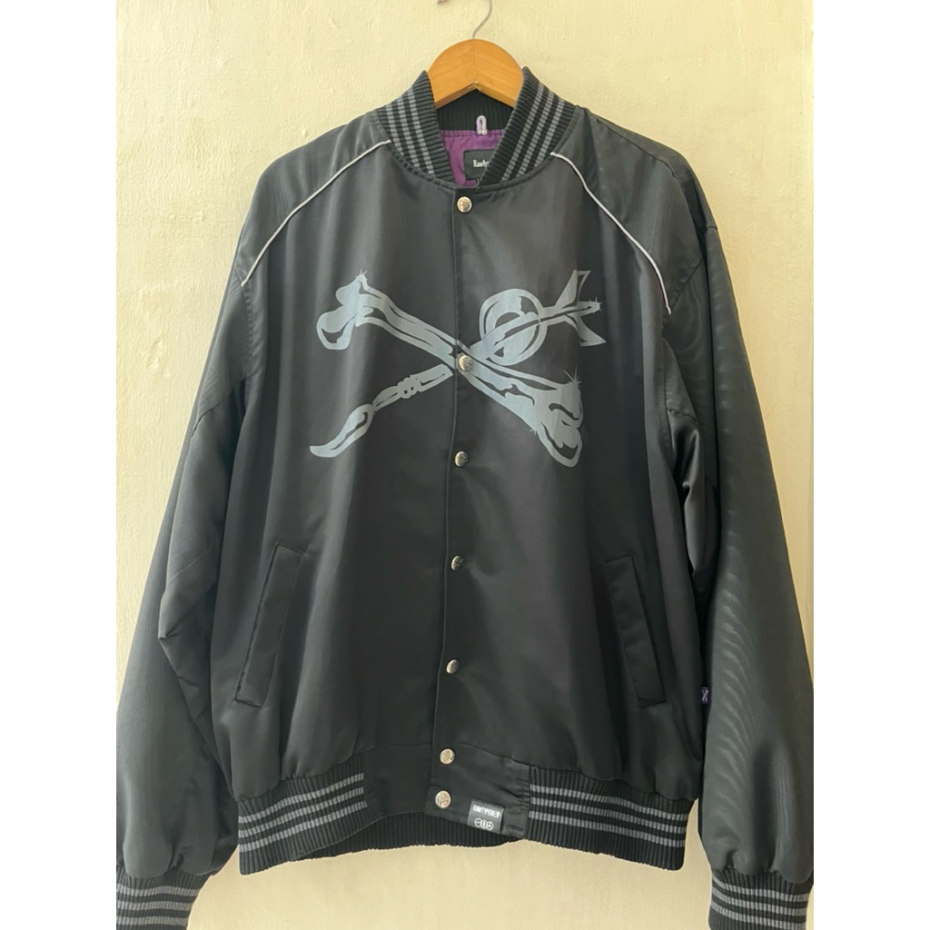 VARSITY JACKET RAWTYPE RIOT X KANKY