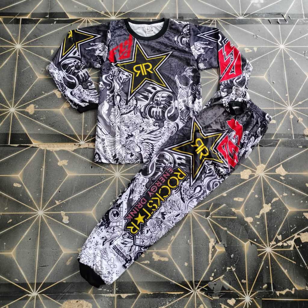 Jersey baju balap motor baju cross/baju balap sepeda anak