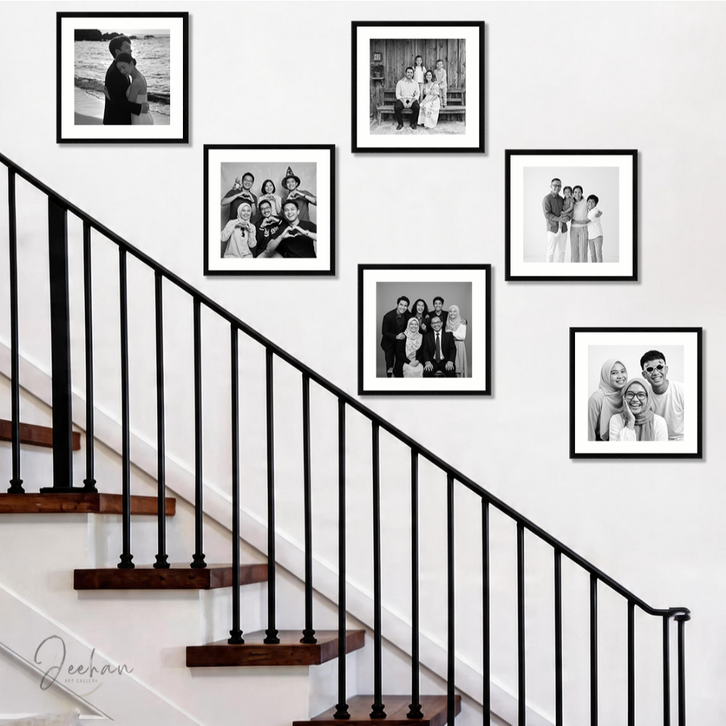 jeehanart Cetak Foto Kanvas Dengan Frame Cetak Foto Kanvas Custom Minimalis Modern