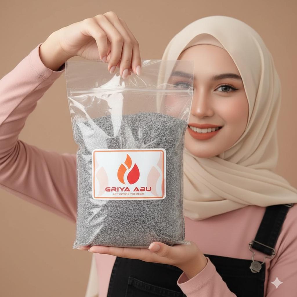 PROMOGriya Abu Premium Abu Gosok Halus Pembersih Peralatan Dapur dan Kerak Wajan