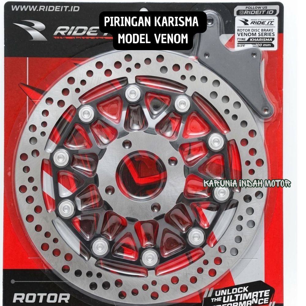 Piringan Cakram Karisma Disk Depan Kharisma, Supra X 125 CS1 Supra Fit New lebar 300 MM RIDE IT