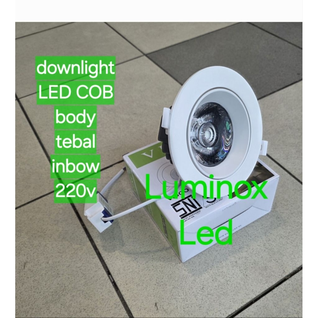 downlight spotlight led cob 3000k warmwhite 30watt 30 w inbow plafon ceiling 30 watt 30w 220volt