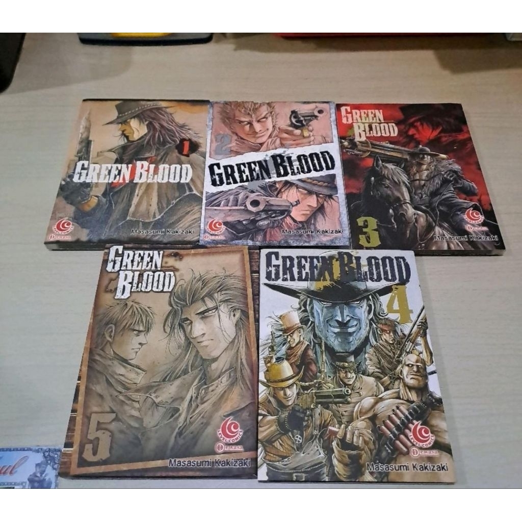 Komik Green Blood 1-5 end