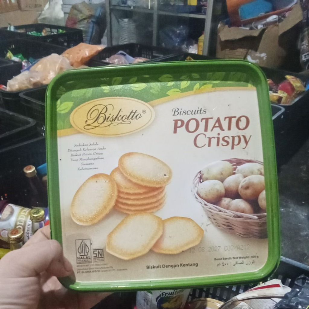 Potato crispy biscuits all varian 400