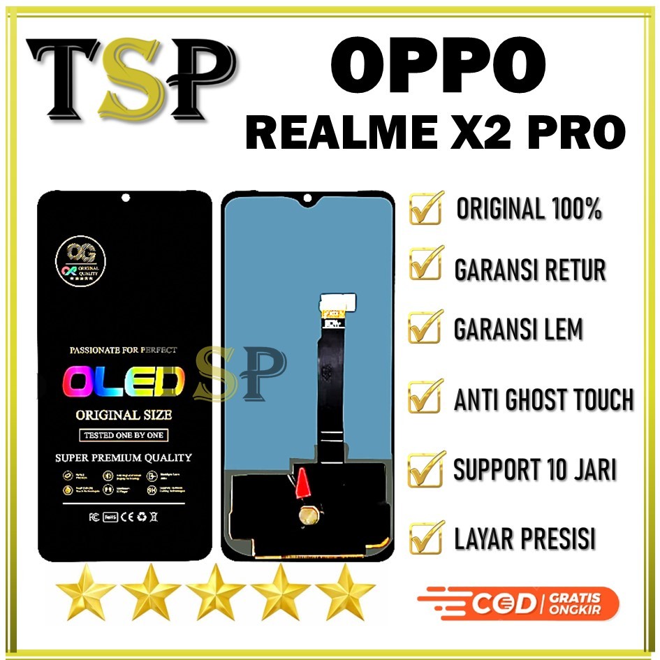 Lcd Touchscreen Oppo REALME X2 Pro Original Fullset