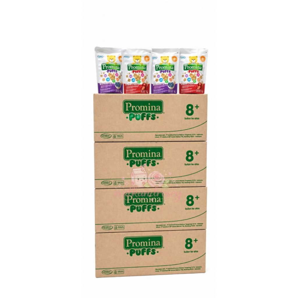 Promina Puffs Snack Bayi 15 gram - 1 karton isi 24 pcs (KARTON/DUS) HARGA SUPER GROSIR