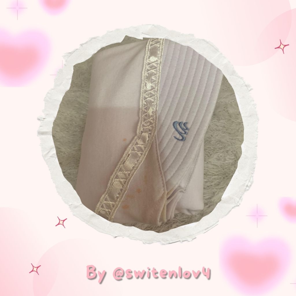 PRELOVED HIJAB RABBANI TIEBYMIN OH HIJAB PASHMINA SEGIEMPAT