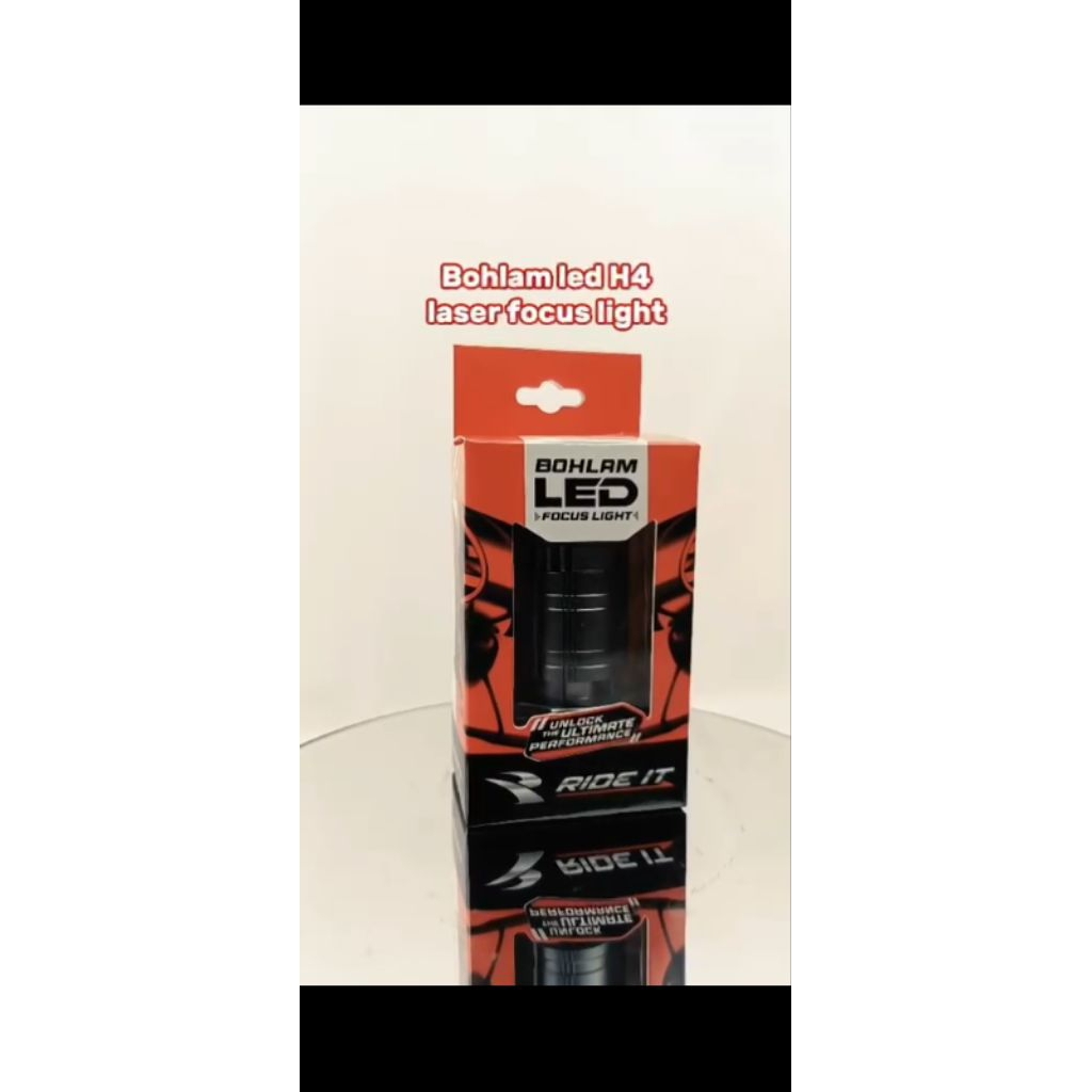 lampu LED H4 laser biled ride it LAMPU DEPAN LOHAN NYALA BILED SOKET H4 BY RIDE IT
