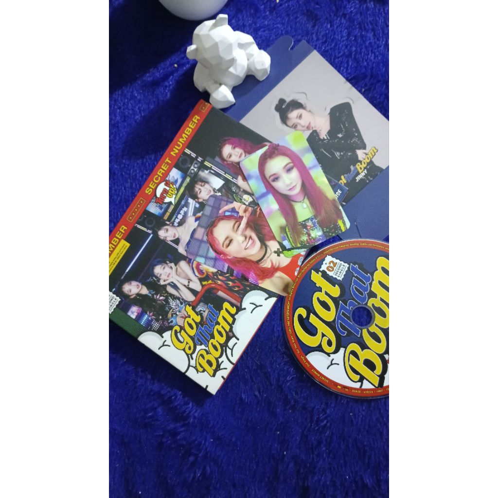 Album SECRET NUMBER 'Got That Boom' Unsealed Fullset + Denise Set Photocard + Jinny Standee