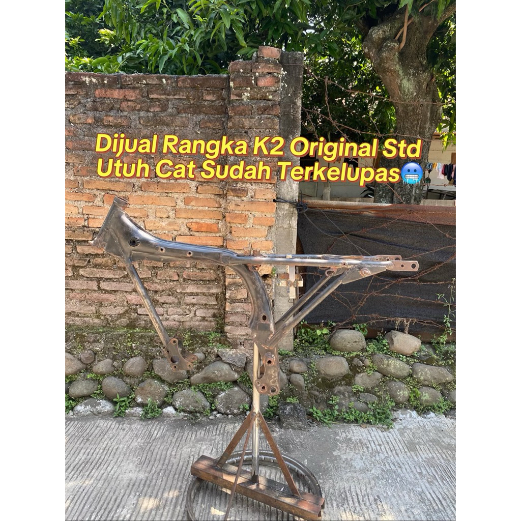 Rangka Cb K2 Original Standar Srit Frame K2 Set Dengan Arm Gl100