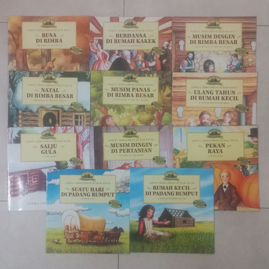 Seri Cerita Bergambar Rumah Kecil - Laura Ingalls Wilder