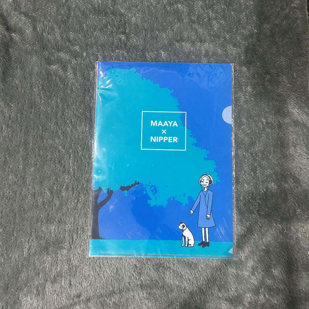 [Official Merchandise] Clear File: (Female Idol) Maaya Sakamoto x Nipper A4 Clear File