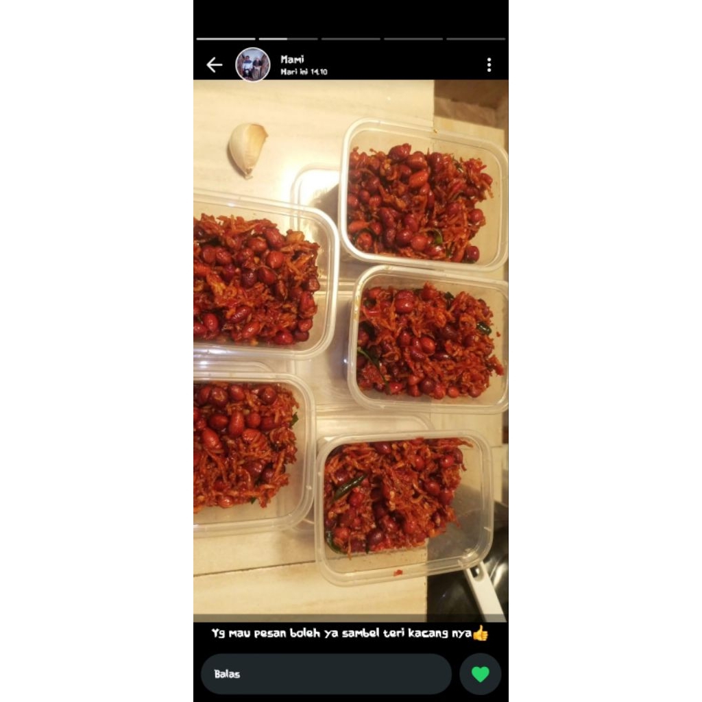 sambal kacang teri medan