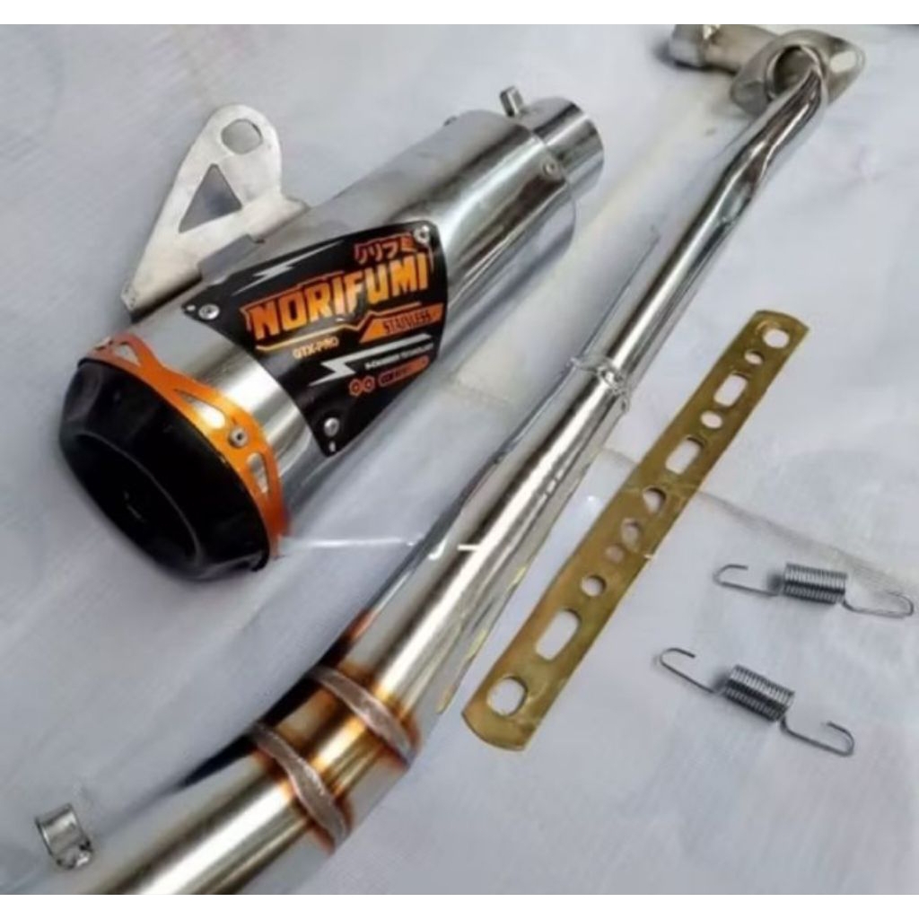 knalpot racing motor NORIFUMI Vega Vega r Vega r new Jupiter Jupiter z Jupiter robot crypton