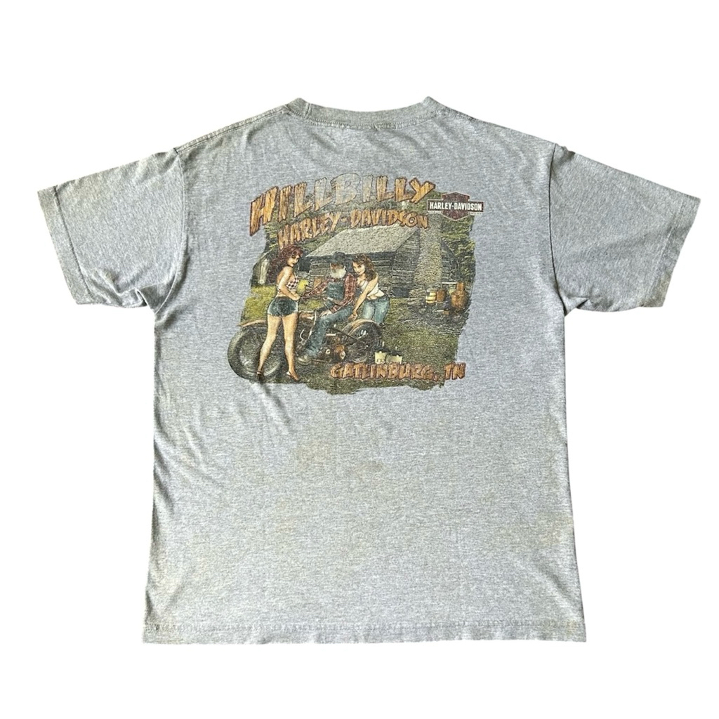 Vintage Harley Davidson Hillbilly Tee