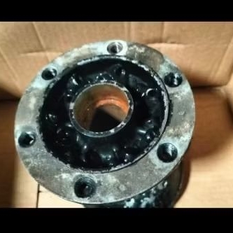 TROMOL BELAKANG KAWASAKI KLX ORI BAWAAN MOTOR