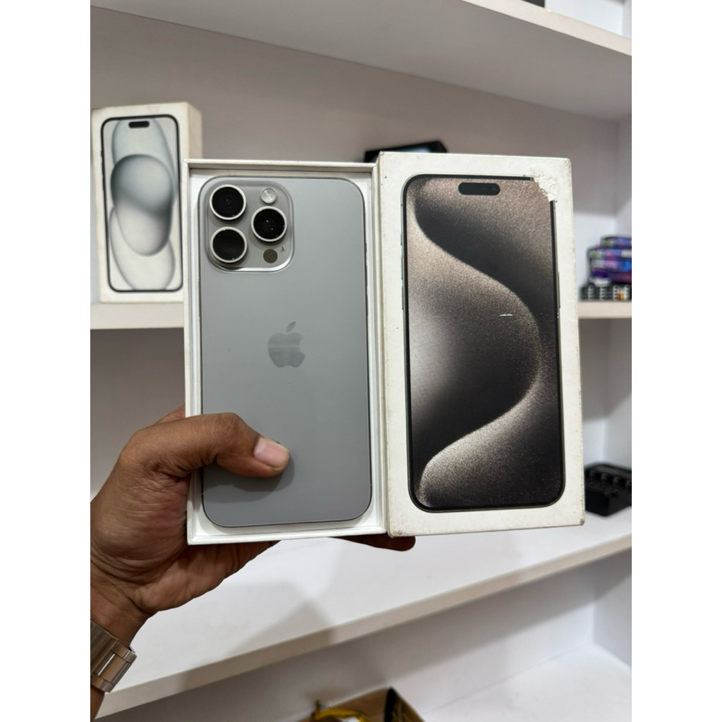 iphone 15 promax 256gb ibox second mulus