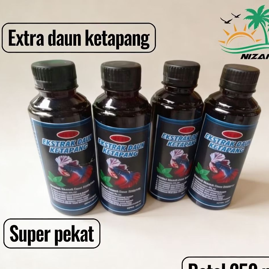 EXTRA KETAPANG  LAUT SUPER PEKAT 250ml/extra daun ketapang pekat