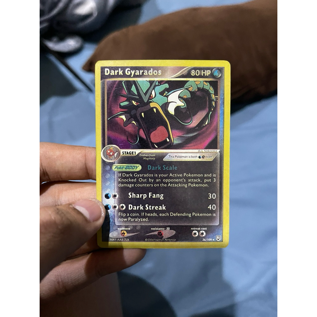 Dark Gyarados Pokemon Card