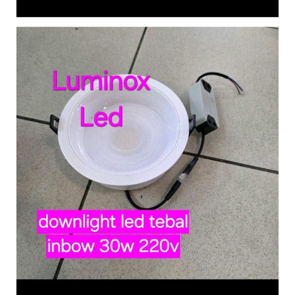 downlight hokistar led 30watt 30w / spotlight ceiling lamp inbow cob 30w 30 watt 220volt