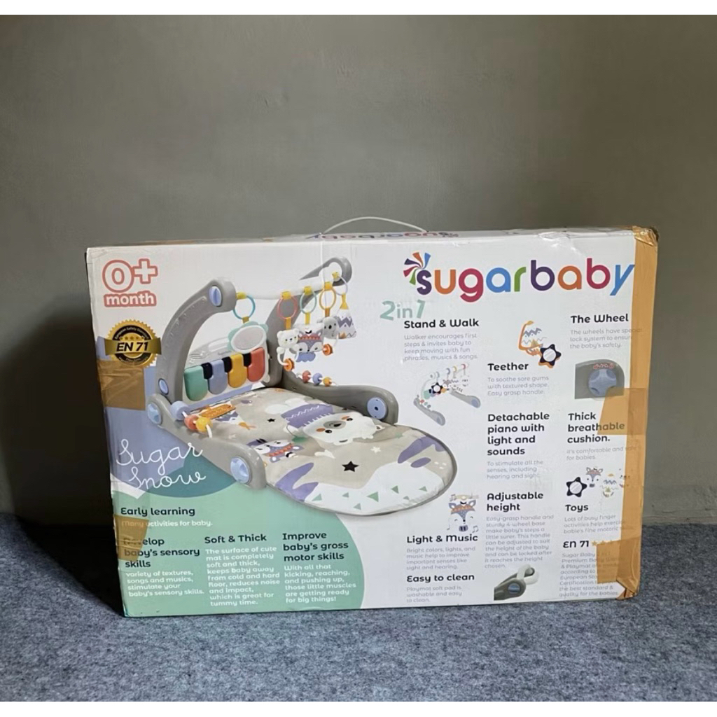 preloved push walker sugar baby 2 in 1
