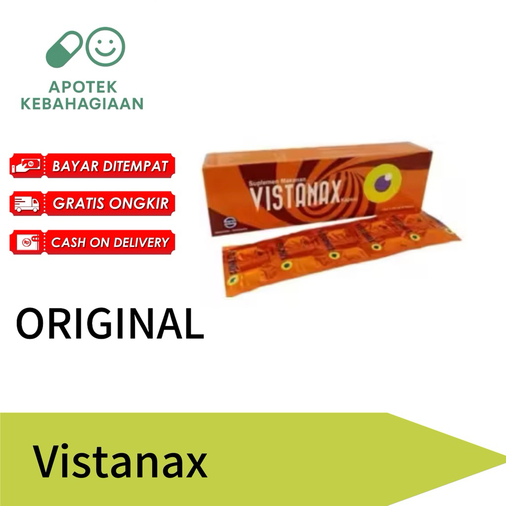 Vistanax Box Isi 30 Tablet Vitamin Suplemen