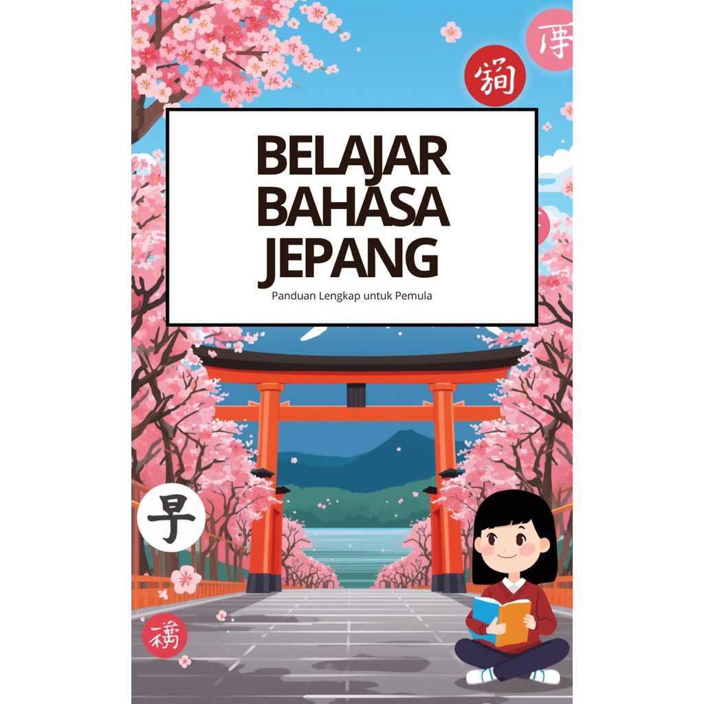 Paket Buku Belajar Bahasa Jepang untuk Pemula