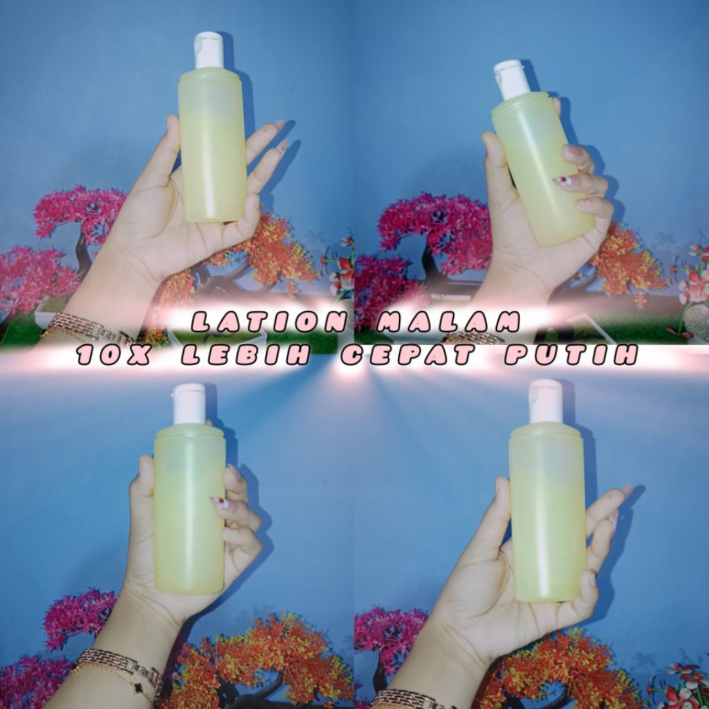 LATION MALAM HB PEMUTIH AMPUH MEMUTIHKAN 10X LEBIH CEPAT PUTIH HB WHITENING