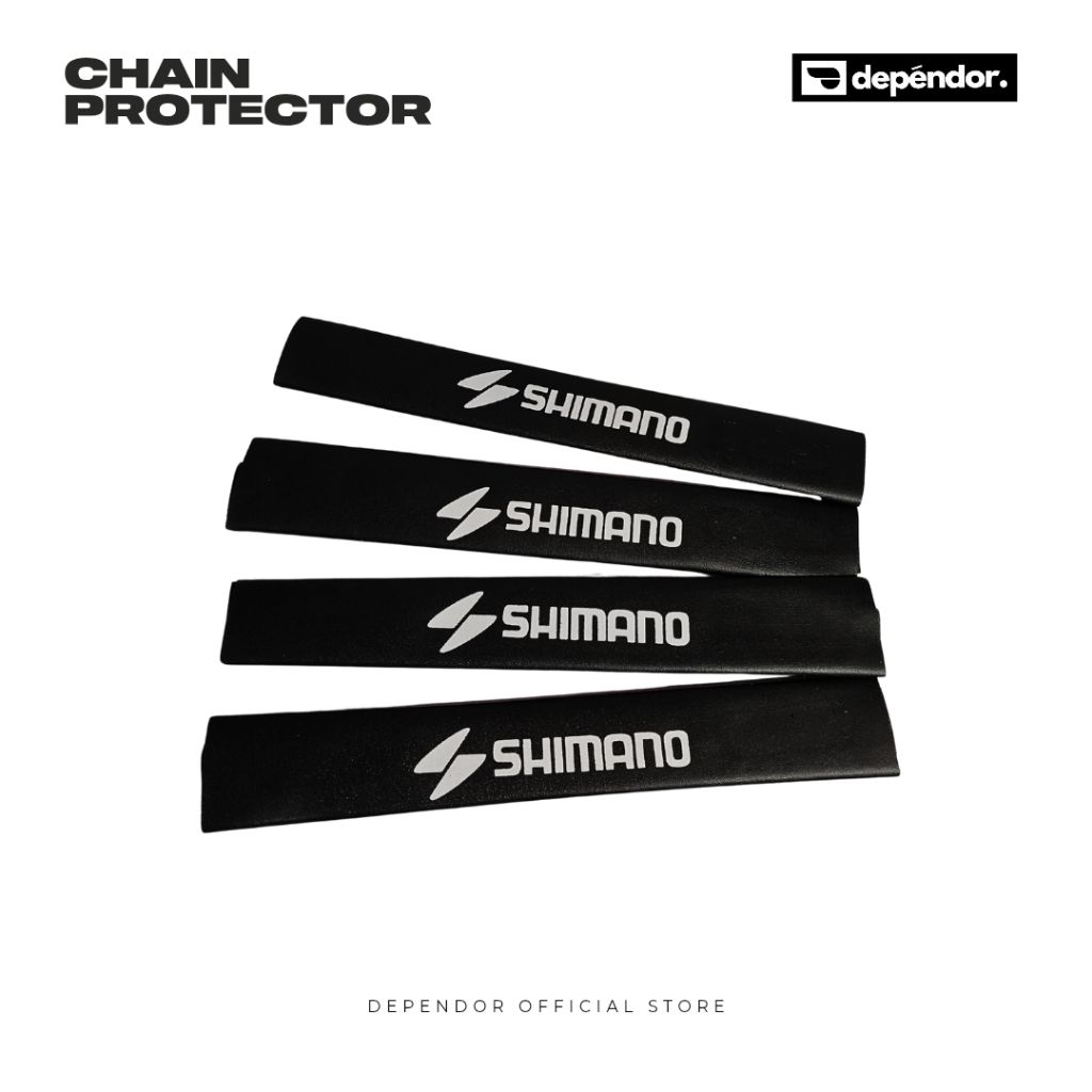 Chain Protector Frame Sepeda Pelindung Rantai Chainstay Shimano / Sepeda Lipat MTB Minion Kalcer Vin