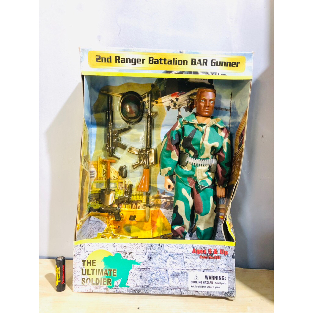 Action Figure soldier army american 1:6 Not world peacekeepers vintage