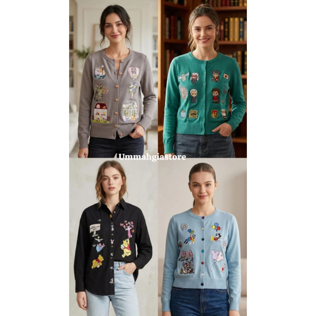 CARDIGAN & KEMEJA DISNEY (NEW) DP+SP PAY