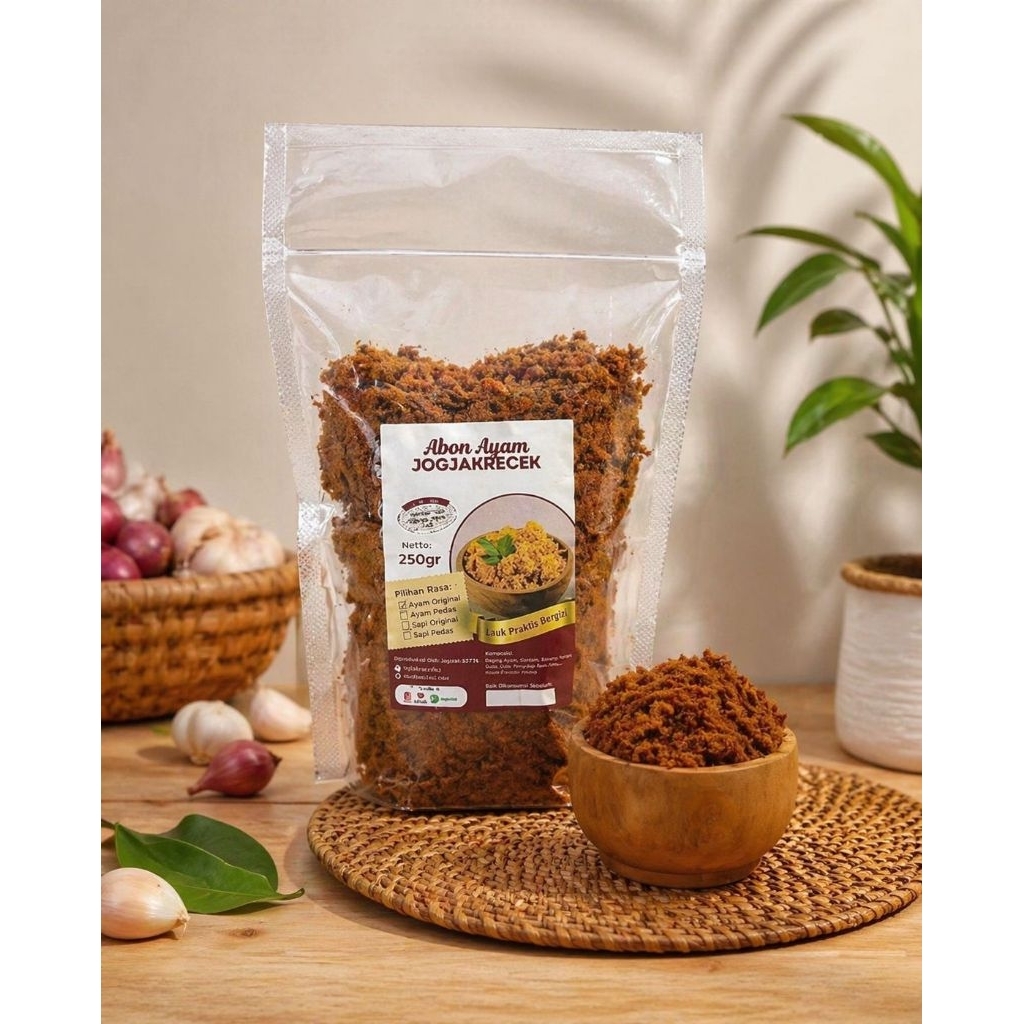 Abon Ayam Super Original 250 Gram | Abon Ayam Asli | Abon Jogja | Abon Ayam Asli Tanpa MSG | Abon Ay