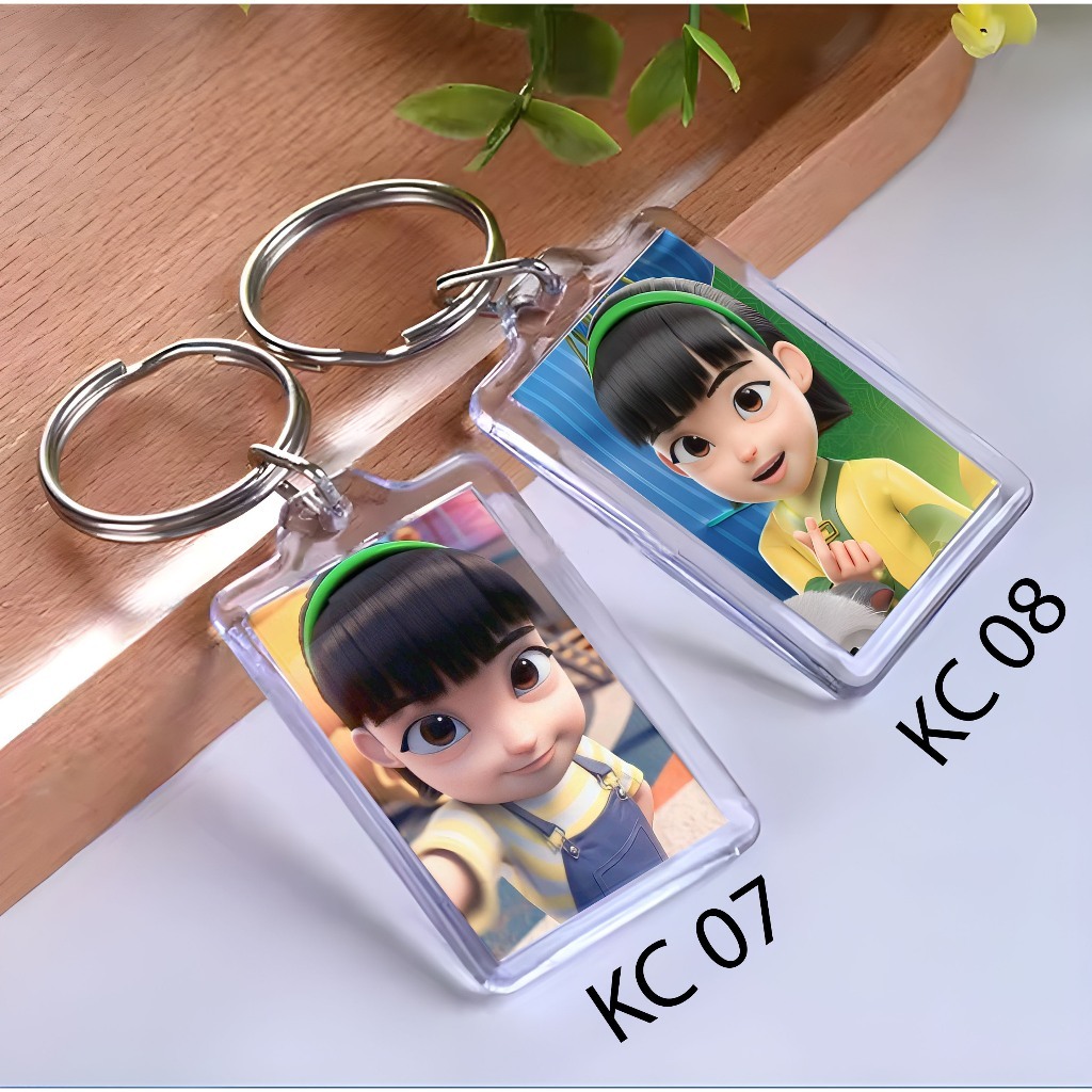 Keychain Ejen Alicia Part2 ejen ali - Ganci kartun  - Gantungan Kunci - Ejen ali