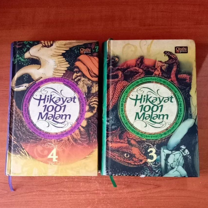 BUKU HIKAYAT 1001 MALAM 3 4 ORIGINAL