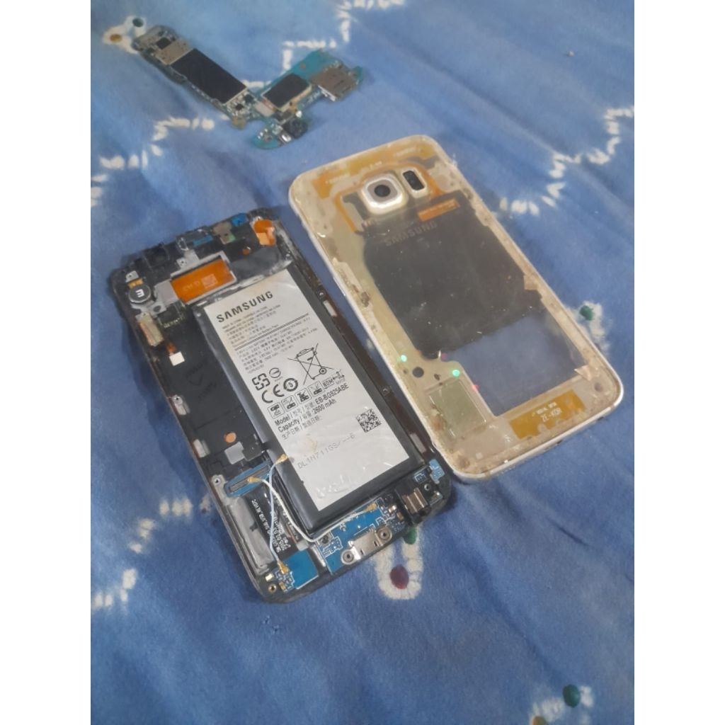 LCD Amoled samsung s6 edge original asli