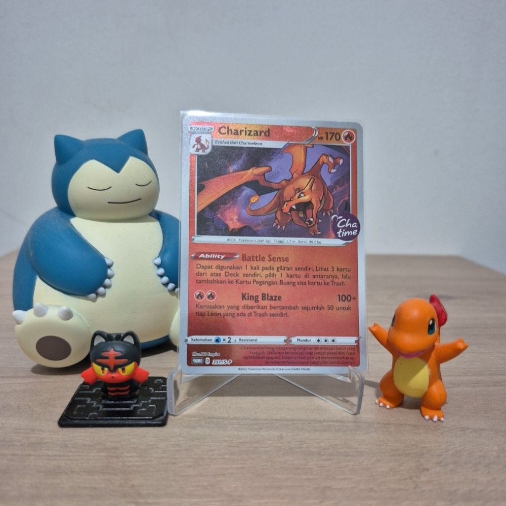 Charizard Promo Chatime Pokemon TCG Indonesia