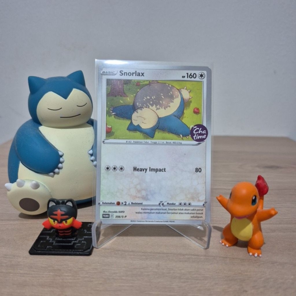 Snorlax Promo Chatime Pokemon TCG Indonesia