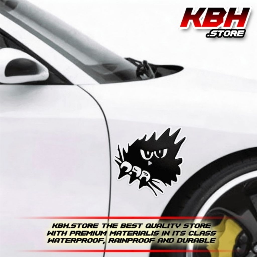 Sticker Kartun Lucu Ngintip Sticker Motor Mobil Sticker Cutting Anti Air