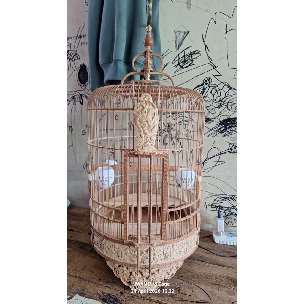 sangkar cungkok wambi/anis diameter 36cm