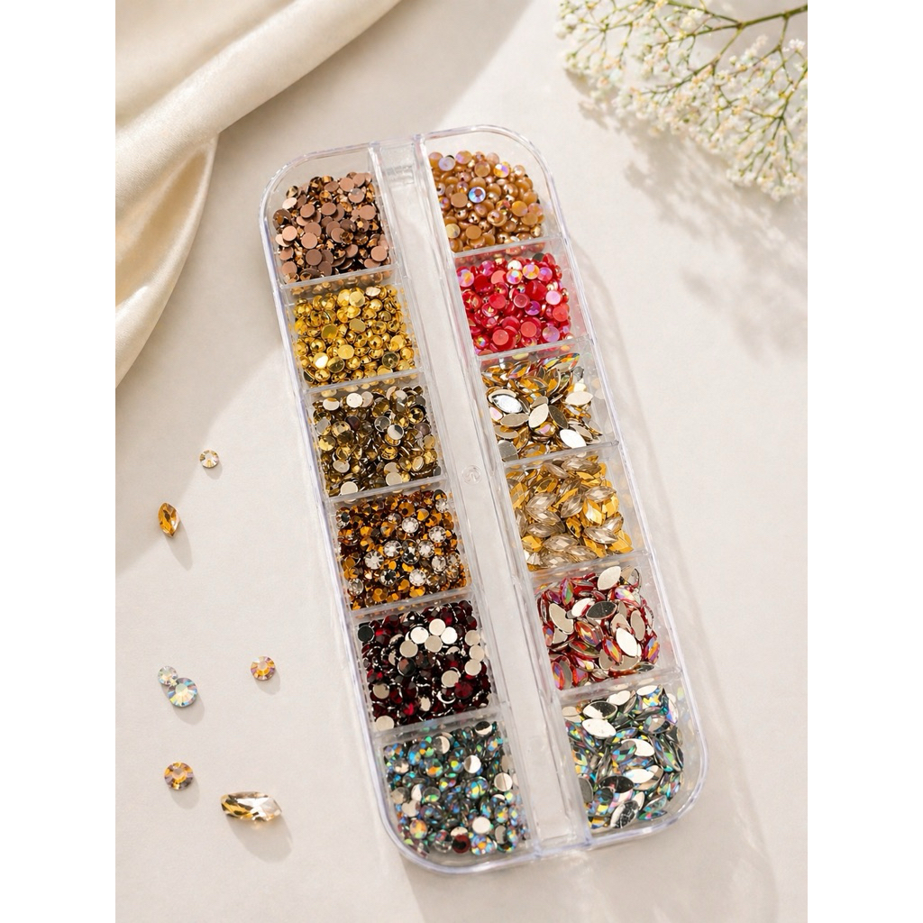 Set Gems Manik Manik Henna