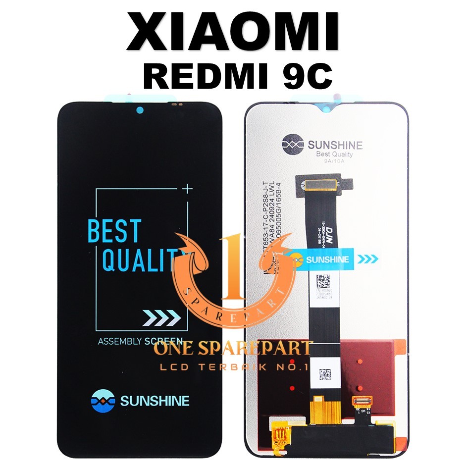 LCD TOUCHSCREEN REDMI 9C COMPLETE ORIGINAL 100% FULLSET
