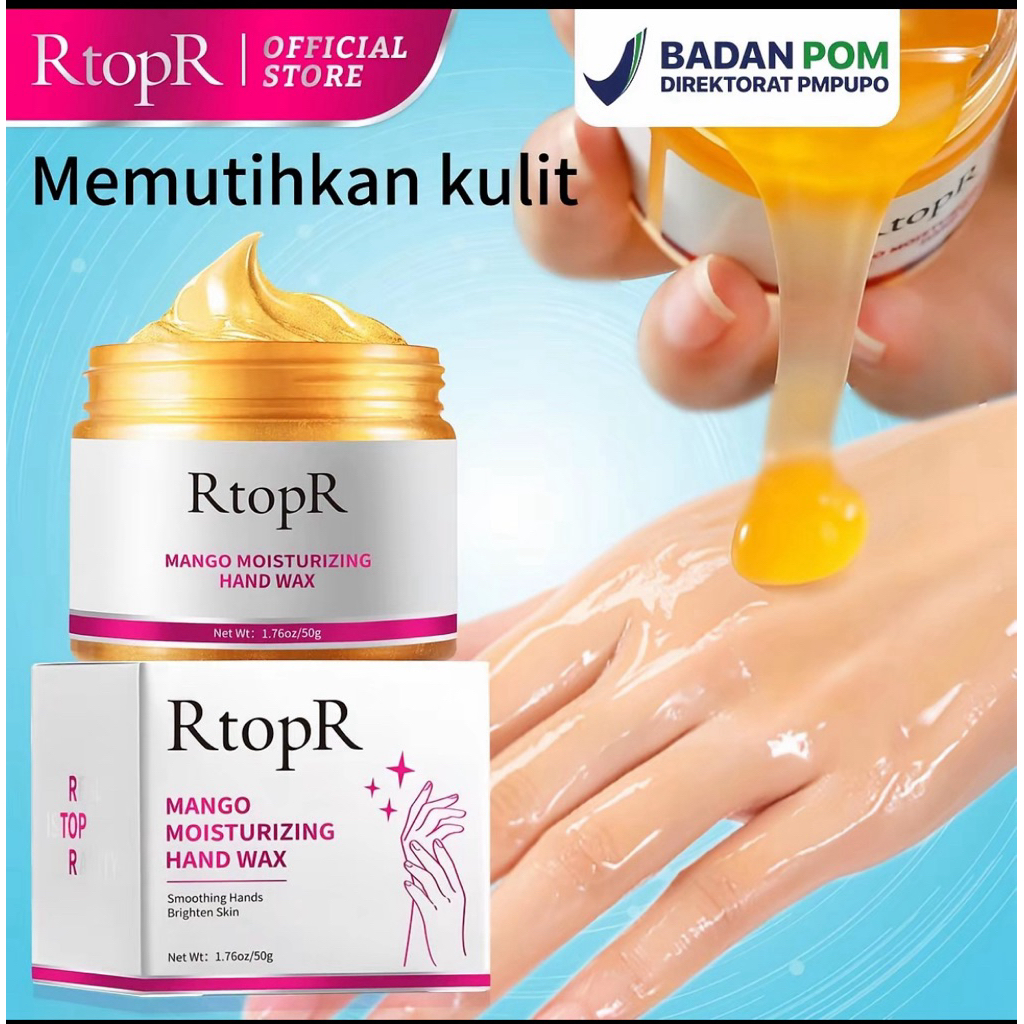 RTOPR lilin pemutih tangan mangga moisturizing pengelupasan kulit mati